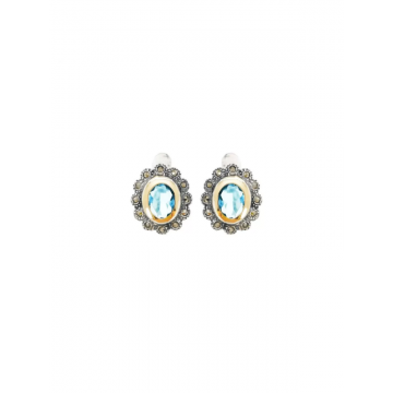 Cercei Argint Marcasite - Marissa