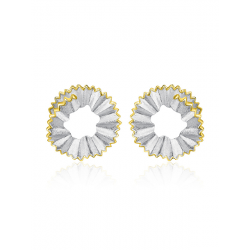 Cercei Argint - Spirale de creion