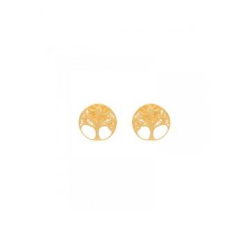 Cercei Copacul Vietii, Argint Aurit