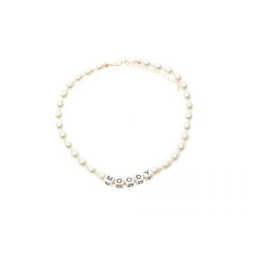 Colier ALDO alb, MOODY 102, din pvc