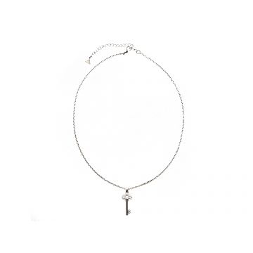 Colier ALDO argintiu, KEY TO MY HEART 973, din metal