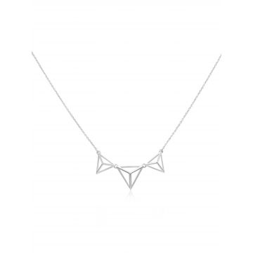 Colier Argint 3D Minimal