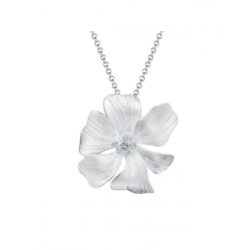 Colier Argint Flower