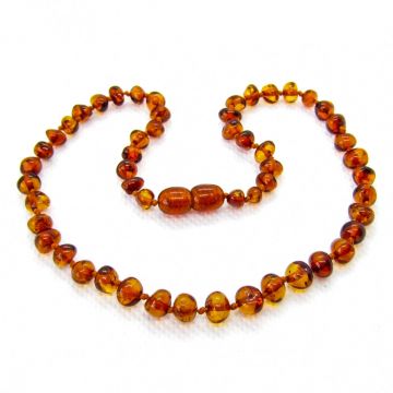 Colier chihlimbar copii / bebe pentru perioada dentitie | Model 4