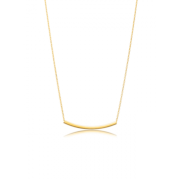 Colier din Argint - Liniar (Argint / Argint placat cu aur)