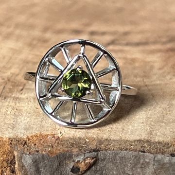 Inel moldavit din argint | Model 1