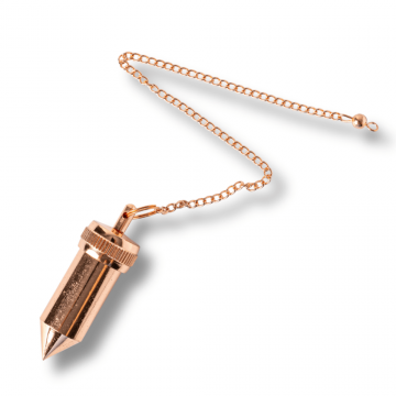 Pendul Cupru Hexagonal cu Filet ,   Protectie si Claritate Energetica
