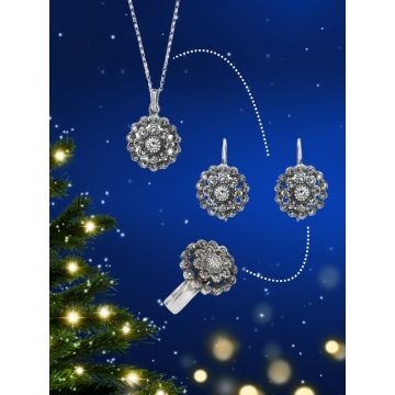 Set Argint și Marcasite- Benedita