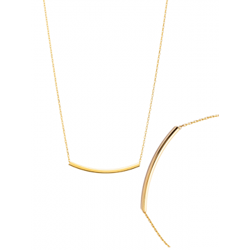 Set Bijuterii din Argint - Liniar  (Colier + Brățară)