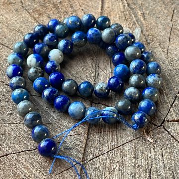 Sirag margele pietre semipretioase sfere LAPIS LAZULI