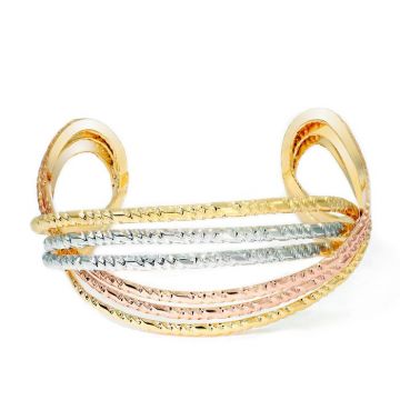 Bratara - Infinity Gold - placata cu aur 18K