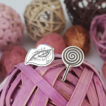 Cercei personalizati - Feeling Delicious - Colectia Moody - Argint 925