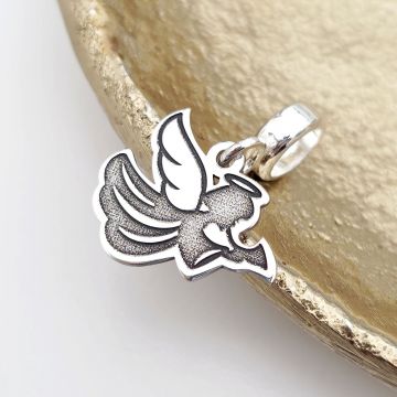 Charm personalizat Craciun - Inger - Argint 925