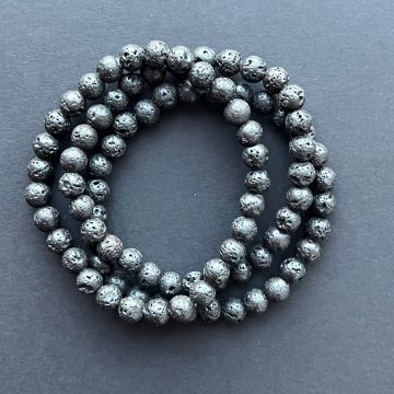 Brățară lava stone 6–7 mm
