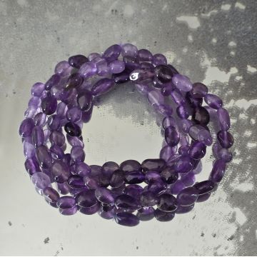 Bratara ametist Tumble