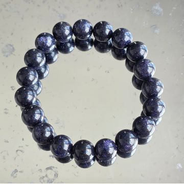Bratara nisipit albastru 10 mm
