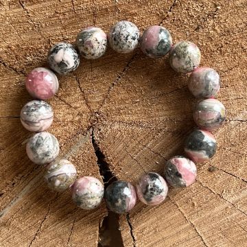Bratara rodocrozit 12-13 mm