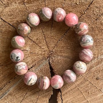 Bratara rodocrozit 12-13 mm