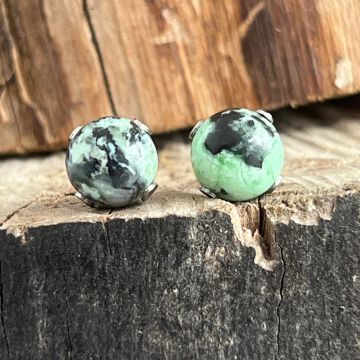 Cercei stud variscit sfere 8 mm