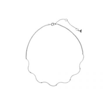 Colier ALDO argintiu, WAVELLA 973, din metal