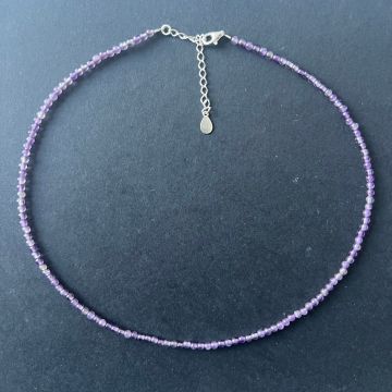 Colier cu ametist natural Purity #124
