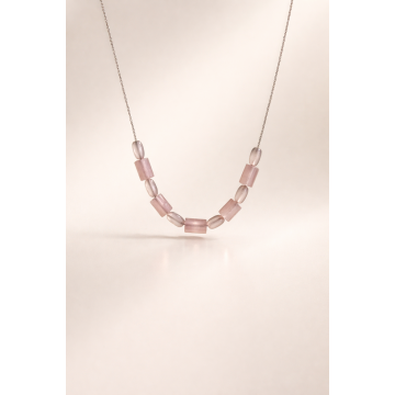 Colier din argint 925 cu cuarț | Nympha - Default Title