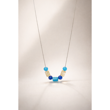 Colier din argint 925 cu jad | Aegea - Default Title