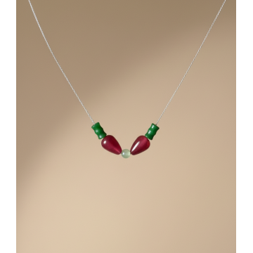 Colier din argint 925 cu jad | Viridis Ignis - Default Title