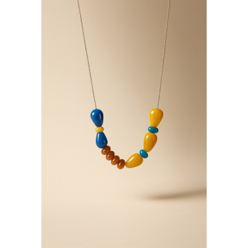 Colier din argint 925 cu jad | Ignis - Default Title