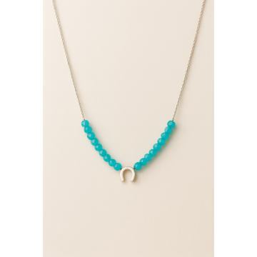 Colier din argint 925 cu topaz | Azul - Default Title