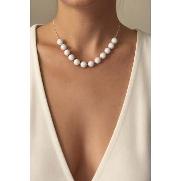 Colier 'Eter Alb' - Default Title