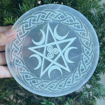 Disc selenit | Pentagramă și Cruce Celtică