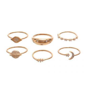 Inel ALDO auriu, MATCHY 972, din metal