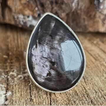 Inel hipersten argint | Model 2