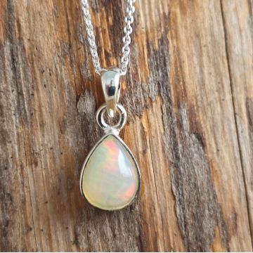 Pandantiv opal din argint | Model 5
