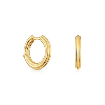 Tous cercei din argint placat cu aur 1950