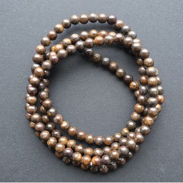 Brățară bronzit 4-5 mm