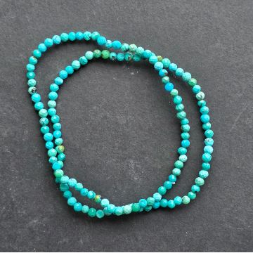 Brățară fațetată turcoaz 3 mm