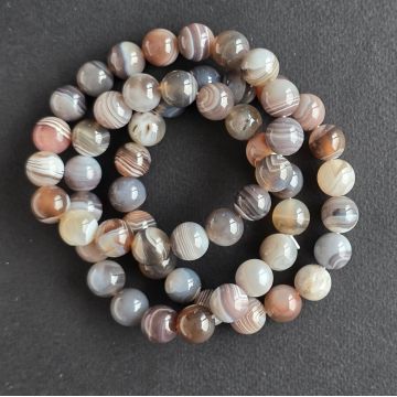 Bratara agat de Botswana 10 mm