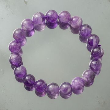 Bratara ametist 10-11 mm