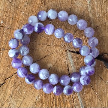 Bratara ametist chevorn 9-10 mm