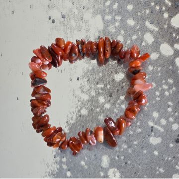 Bratara carneol chipsuri