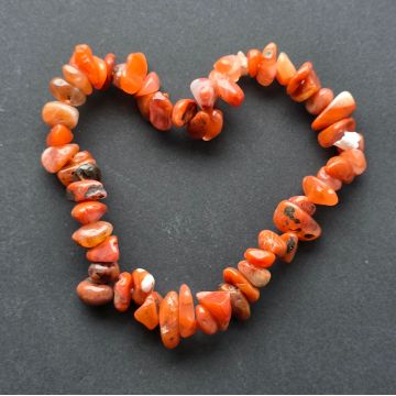 Bratara carneol chipsuri