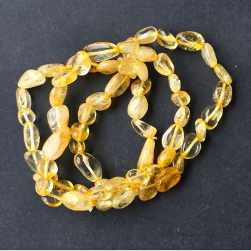 Bratara citrin Tumble