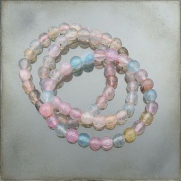 Bratara copii jad pastel 6 mm