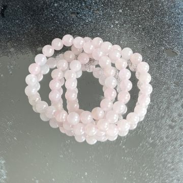 Bratara copii jad roz 6 mm