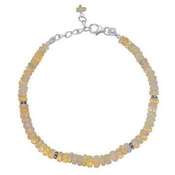 Bratara discuri opal etiopian