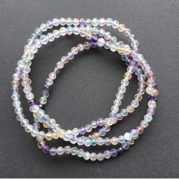 Bratara fatetata fluorit 4-5 mm