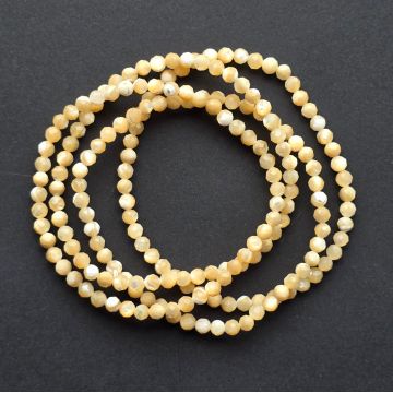 Bratara fatetata sidef 4 mm