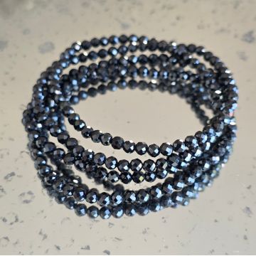 Bratara fatetata spinel 4 mm